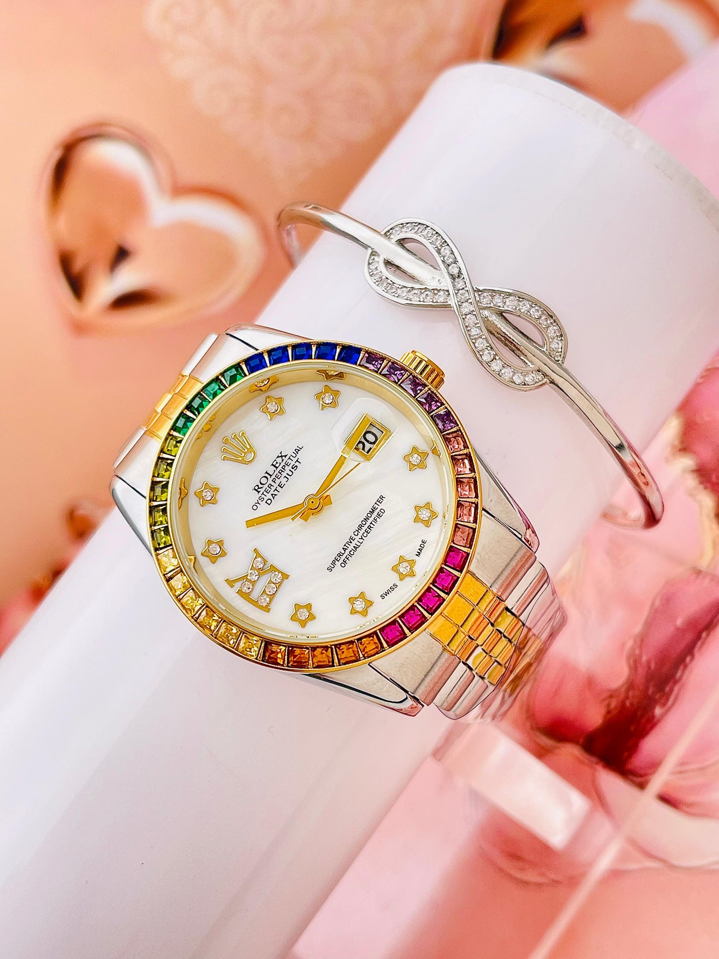 RELOJ ROLEX Stones Colors