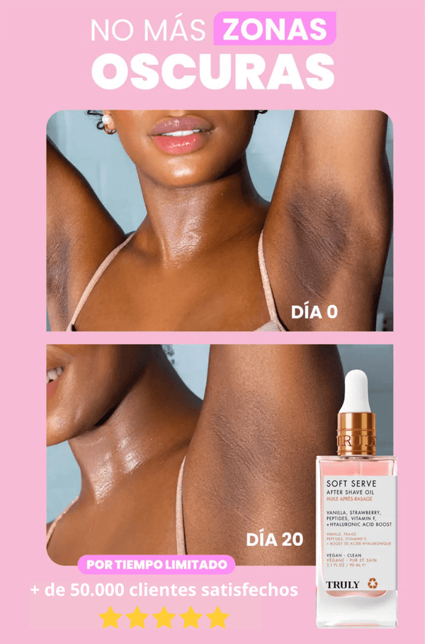 ACEITE TRULY ORIGINAL + 1 Regalo (Ebook Guía de cuidados íntimos de la mujer) || Aclara, Hidrata y Suaviza tu zona íntima y axilas ÚLTIMAS 3 UNIDADES EN STOCK