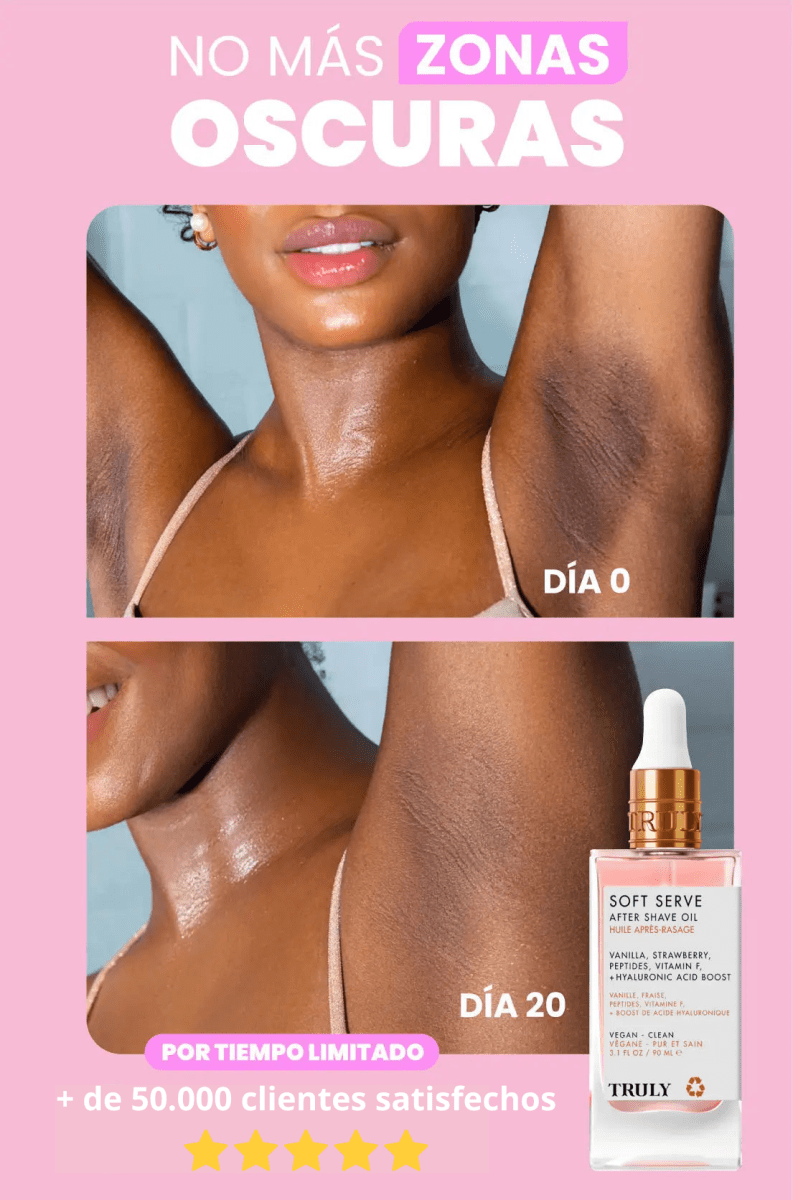 ACEITE TRULY ORIGINAL + 1 Regalo (Ebook Guía de cuidados íntimos de la mujer) || Aclara, Hidrata y Suaviza tu zona íntima y axilas ÚLTIMAS 3 UNIDADES EN STOCK