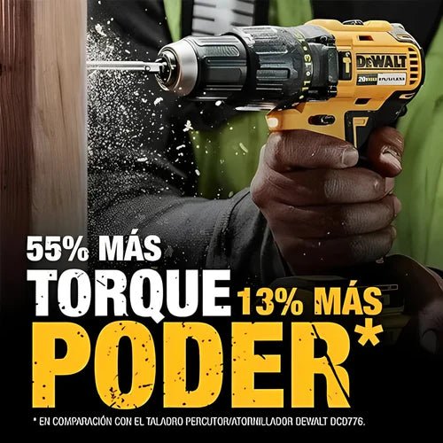 ÚLTIMA LIQUIDACIÓN TALADRO INALÁMBRICO DEWALT + 2 BATERÍAS + CAJA DE HERRAMIENTAS + 26 ACCESORIOS DE REGALO + CARGADOR BIVOLT