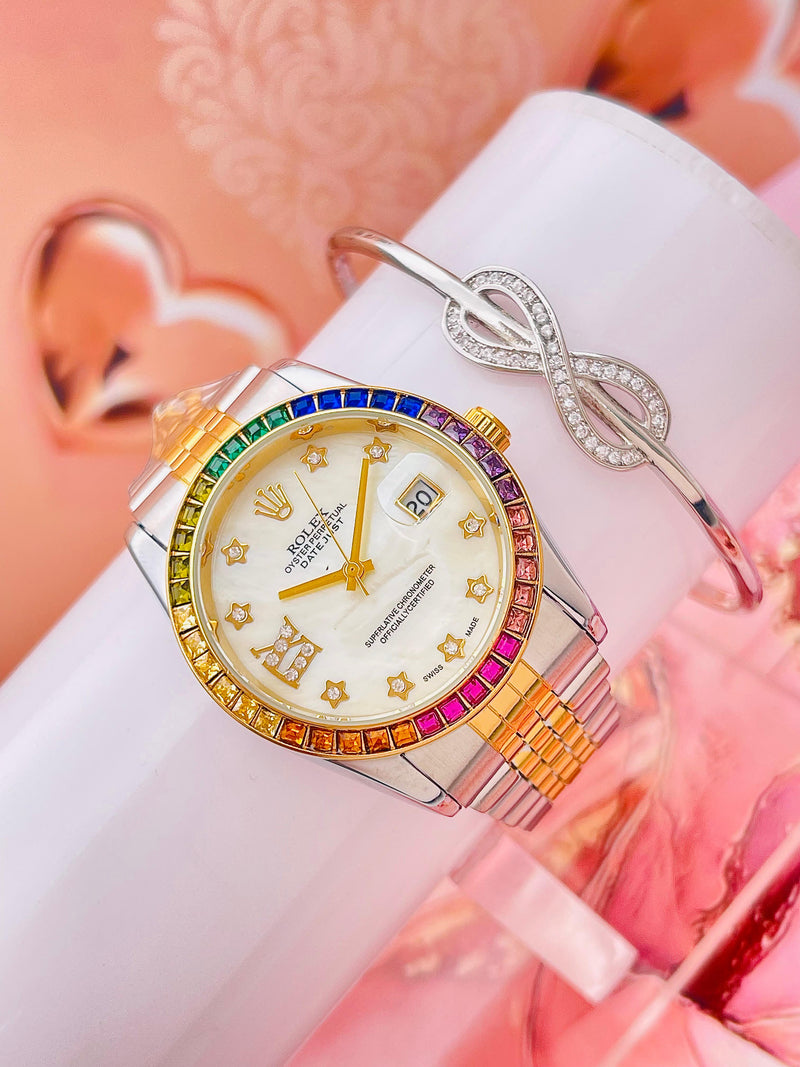 RELOJ ROLEX Stones Colors