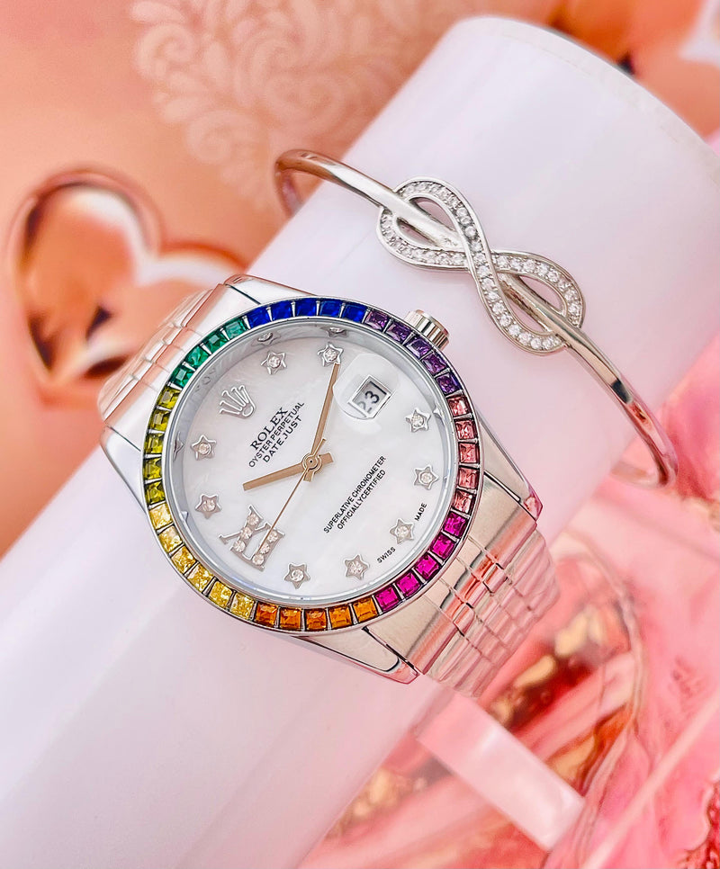 RELOJ ROLEX Stones Colors